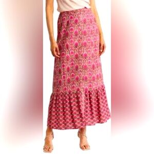 Paisley Button Front Maxi Skirt
DR2 by Daniel Rainn